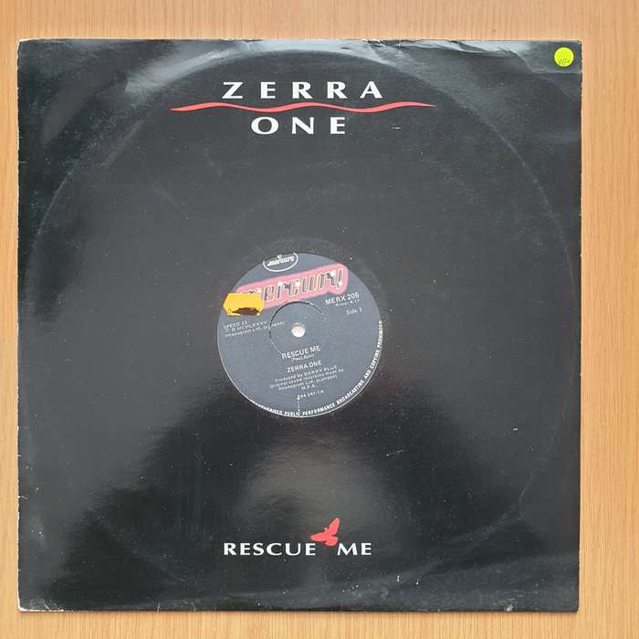 Zerra One  Rescue Me  Vinyl LP Record - Very-Good+ Quality (VG+) (verygoodplus)