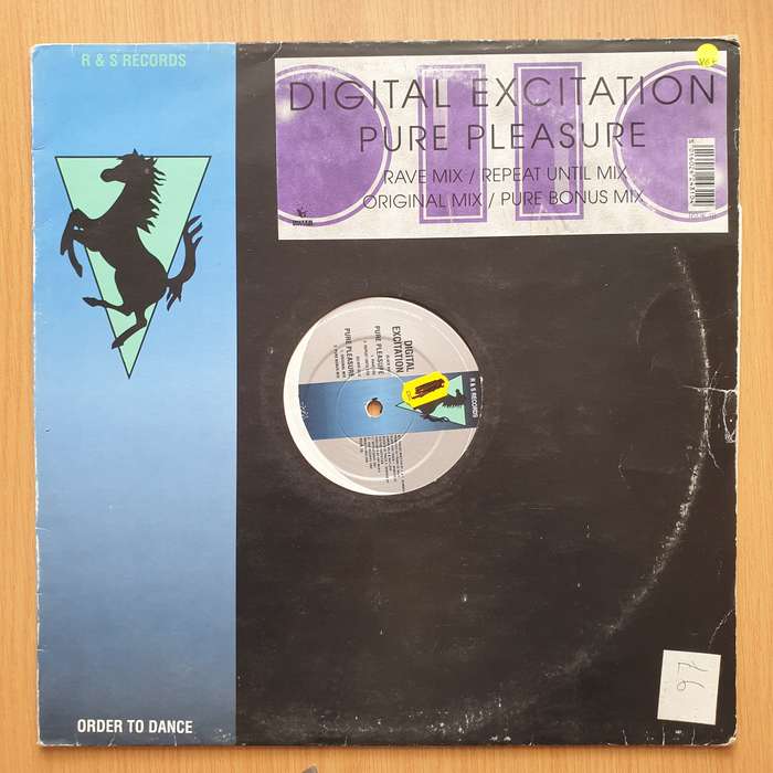 Digital Excitation  Pure Pleasure  Vinyl LP Record - Very-Good+ Quality (VG+) (verygoodplus)