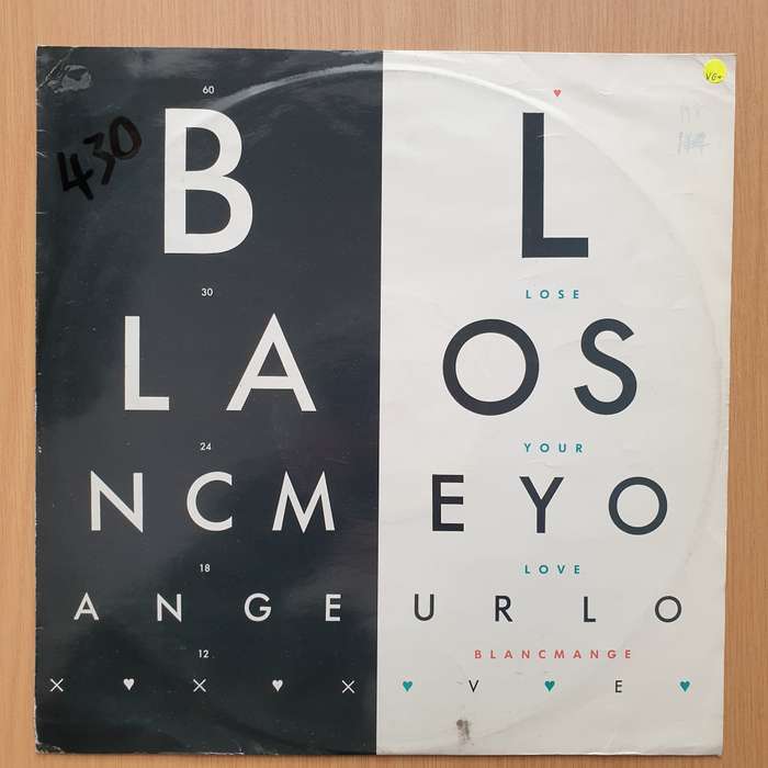 Blancmange  Lose Your Love  Vinyl LP Record - Very-Good+ Quality (VG+) (verygoodplus)
