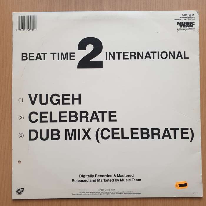 Beat Time 2 International  Vinyl LP Record - Very-Good+ Quality (VG+) (verygoodplus)