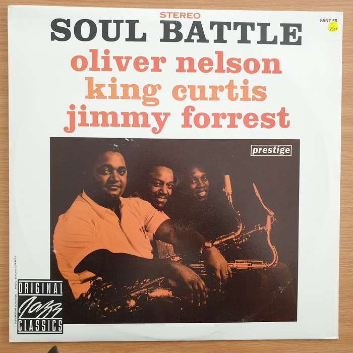 Soul Battle -  Oliver Nelson, King Curtis, Jimmy Forrest  Vinyl LP Record - Very-Good+ Quality...