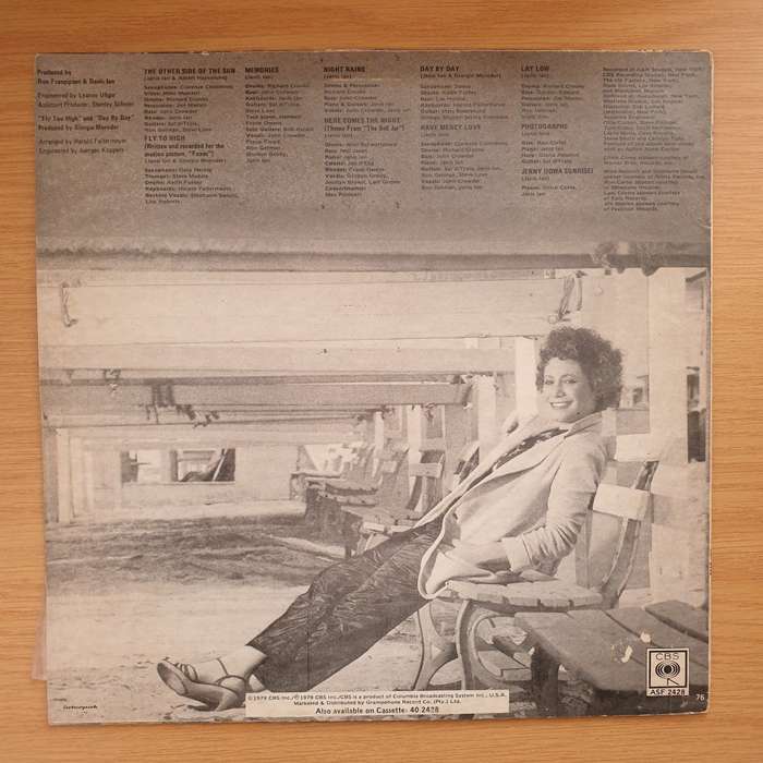 Janis Ian  Night Rains - Vinyl LP Record - Very-Good+ Quality (VG+)