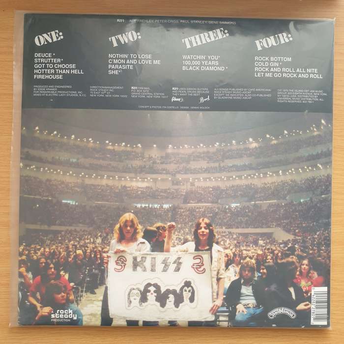 Kiss  Alive! - Double Vinyl LP Record (with Booklet) - Very-Good+ Quality (VG+)