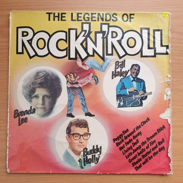 The Legends of Rock 'n' Roll - Vinyl LP Record - Very-Good+ Quality (VG+)