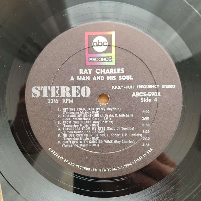Ray Charles  A Man And His Soul (Collectors Edition) -  Double Vinyl LP Record - Very-Good+ Qu...