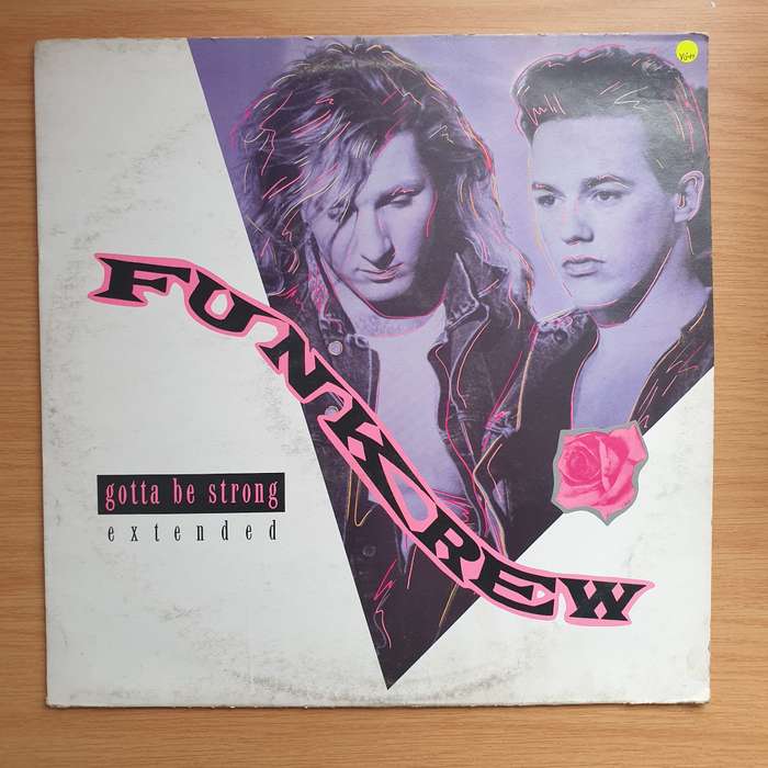 Funk Rew - Gotta Be Strong - Extended - Promotional Copy - Vinyl LP Record - Very-Good+ Quality (...