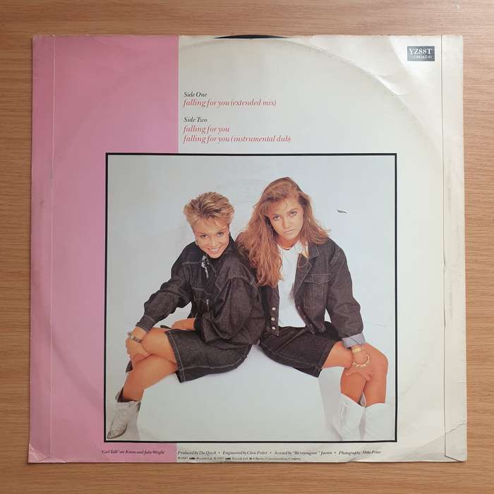 Girl Talk  Falling For You (Extended Mix) - Vinyl LP Record - Very-Good+ Quality (VG+)