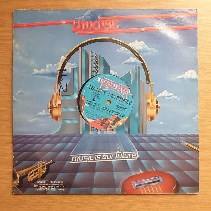 Nancy Martinez  So Excited - Vinyl LP Record - Very-Good+ Quality (VG+)