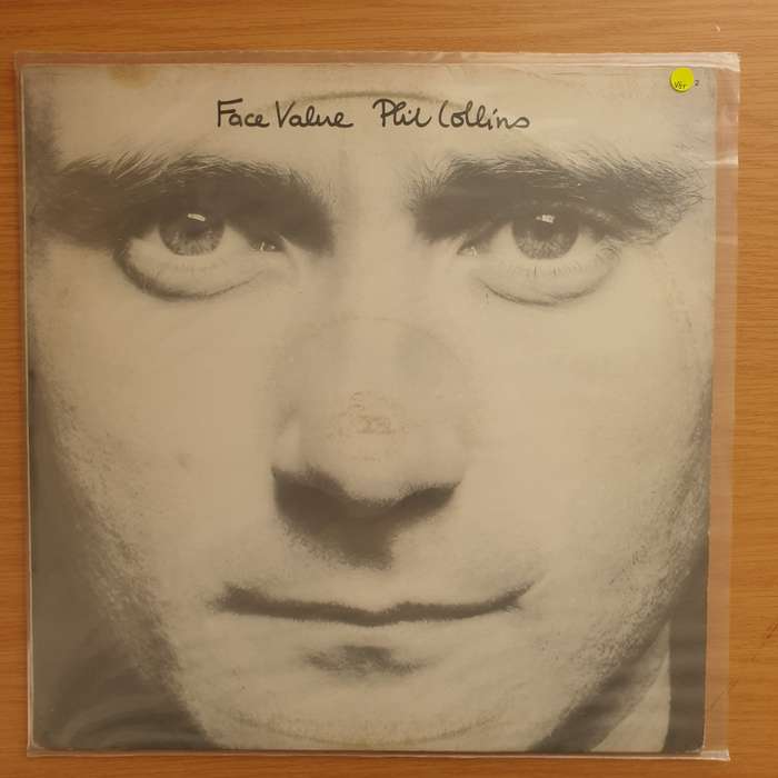 Phil Collins - Face Value -  Vinyl LP Record - Very-Good+ Quality (VG+)