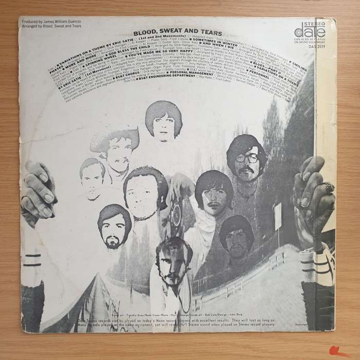 Blood, Sweat And Tears  Blood, Sweat And Tears - Vinyl LP Record - Good+ Quality (G+) (gplus)