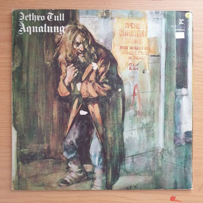 Jethro Tull - Aqualung -  Vinyl LP Record - Very-Good Quality (VG) (verry)