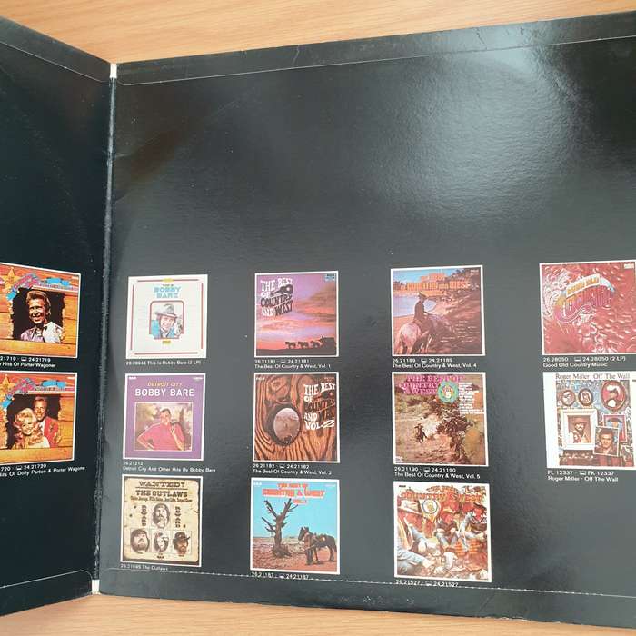 24 Original Number One Country Hits - Double Vinyl LP Record - Very-Good+ Quality (VG+) (verygood...
