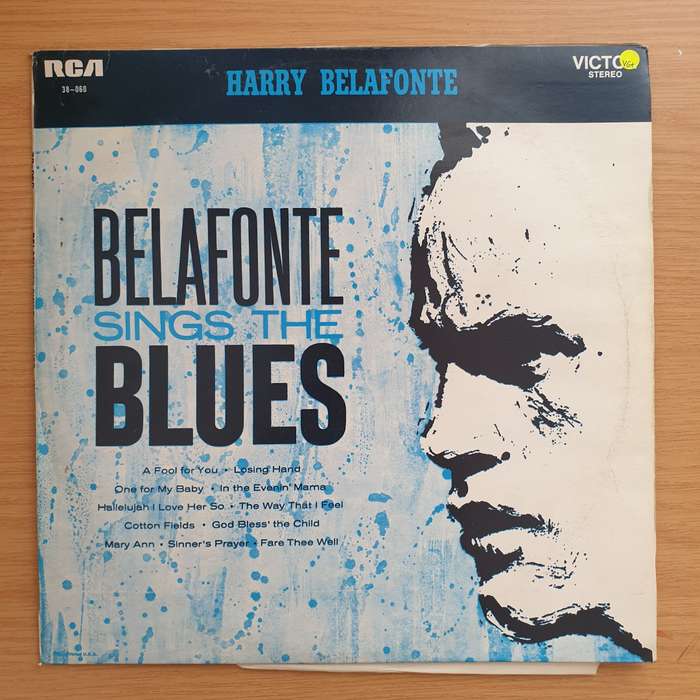 Harry Belafonte  Belafonte Sings The Blues  Vinyl LP Record (VG+)