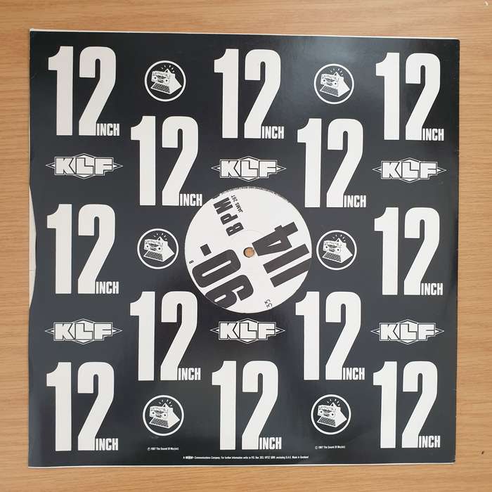 The KLF  Burn The Beat  - Vinyl LP Record - Very-Good+ Quality (VG+) (verygoodplus)