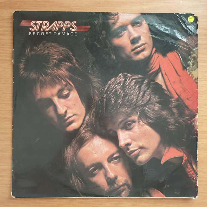 Strapps  Secret Damage  Vinyl LP Record - Very-Good+ Quality (VG+) (verygoodplus)