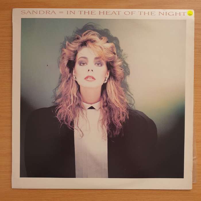 Sandra  In The Heat Of The Night  Vinyl LP Record - Very-Good+ Quality (VG+) (verygoodplus)