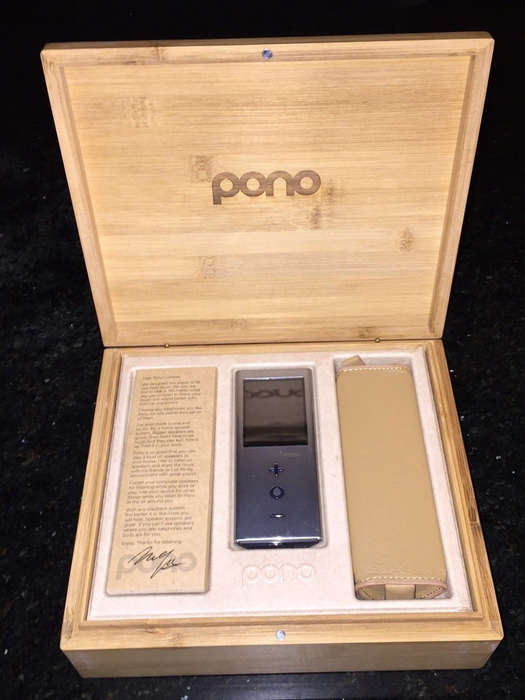 PONO DAP (Digital Audio Player) - Neil Young and Crazy Horse limited signature edition -  very ra...