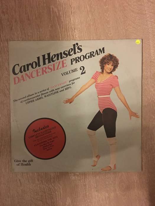 Carol Hensen's Dancersize 2 - Vinyl LP Record - Opened  - Very-Good Quality (VG)