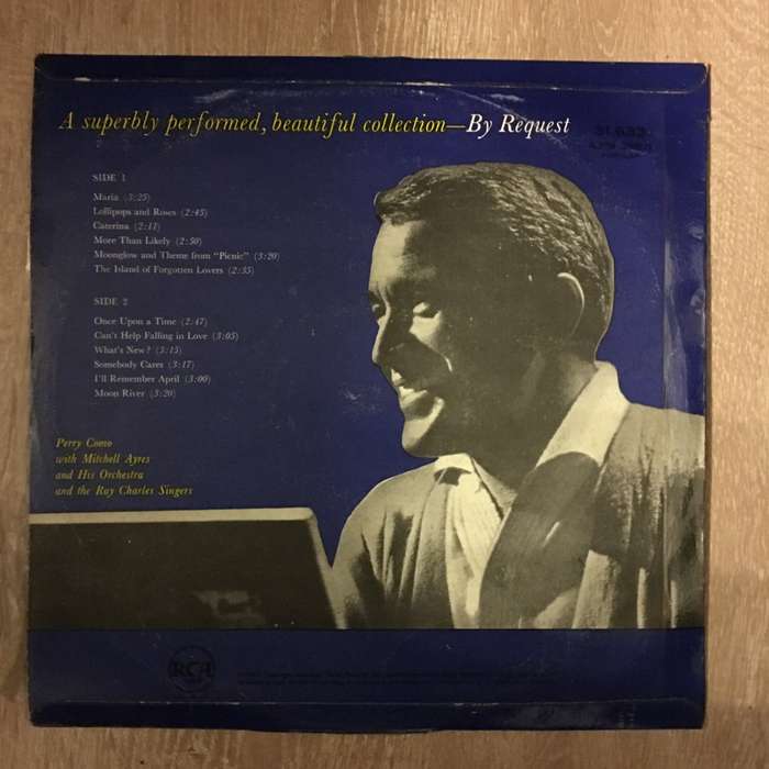 Perry Como - By Request - Vinyl LP Record - Opened  - Very-Good Quality (VG)