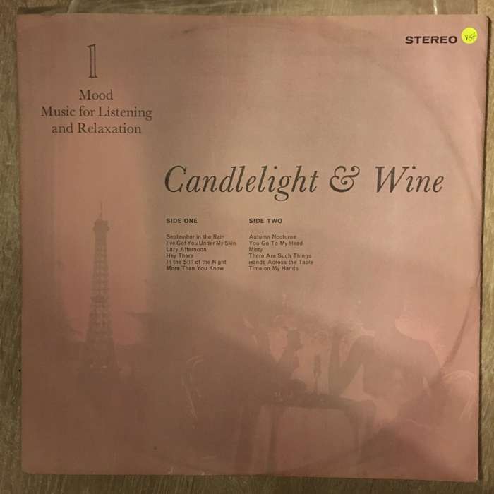 Candlelight & Wine - Vinyl LP Record  (VG+)