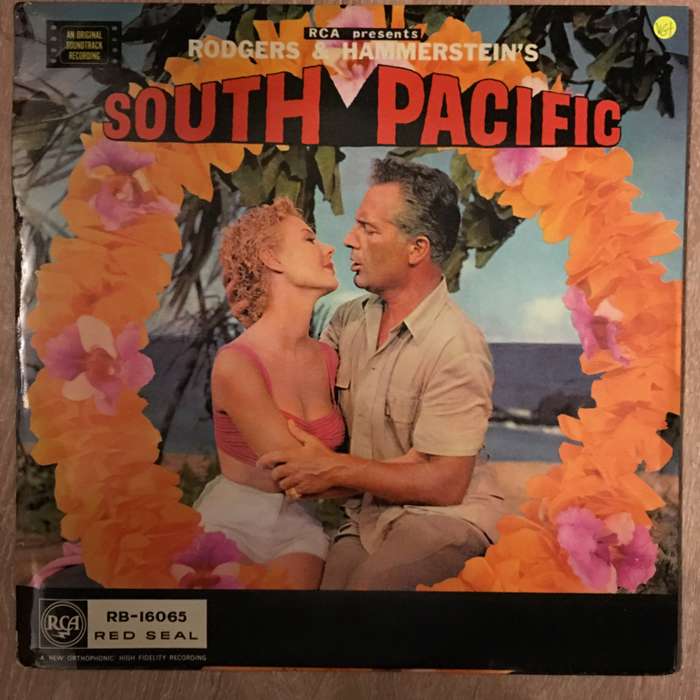 South Pacific (Original Soundtrack) - Rodgers & Hammerstein  Vinyl LP Record - Very-Good+ Q...
