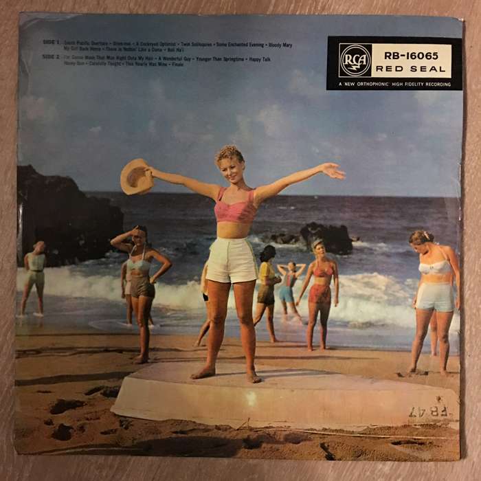 South Pacific (Original Soundtrack) - Rodgers & Hammerstein  Vinyl LP Record - Very-Good+ Q...