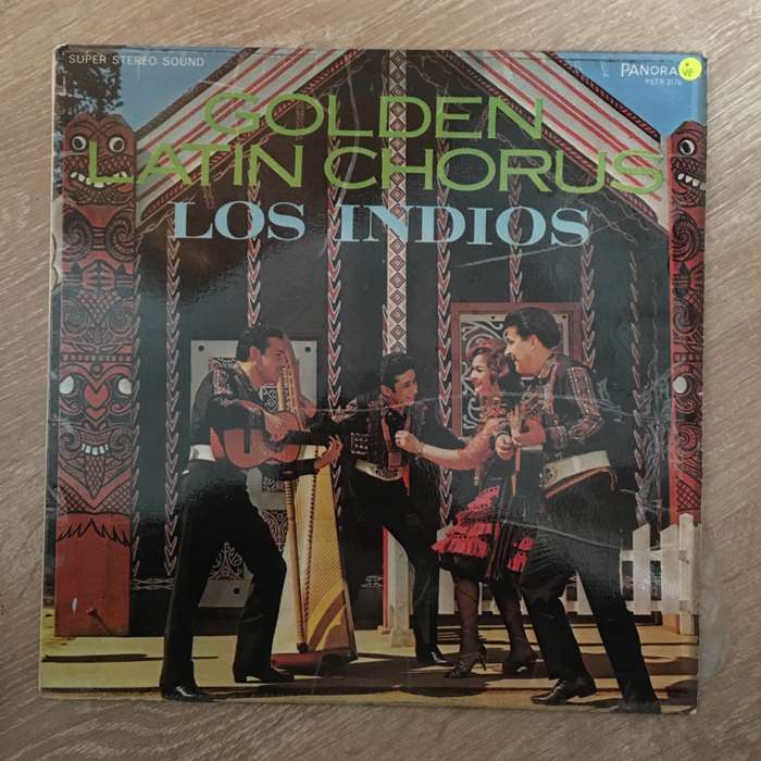 Los Indios - Golden Latin Chorus - Vinyl Opened  LP Record - Very-Good Quality (VG)
