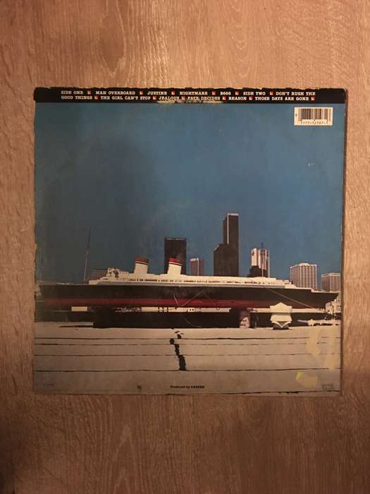 Bob Welch - Man Overboard - Vinyl LP Record - Opened  - Very-Good Quality (VG) (verry)
