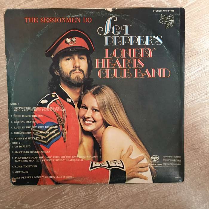 Sessionmen Do Sgt. Pepper's Lonely Hearts Club Band - Vinyl LP Record - Opened  - Very-Good+ Qual...