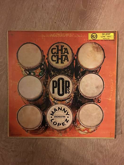 Manny Lopez Orchestra - Cha Cha Pops - Vinyl LP Record - Opened  - Very-Good+ Quality (VG+)