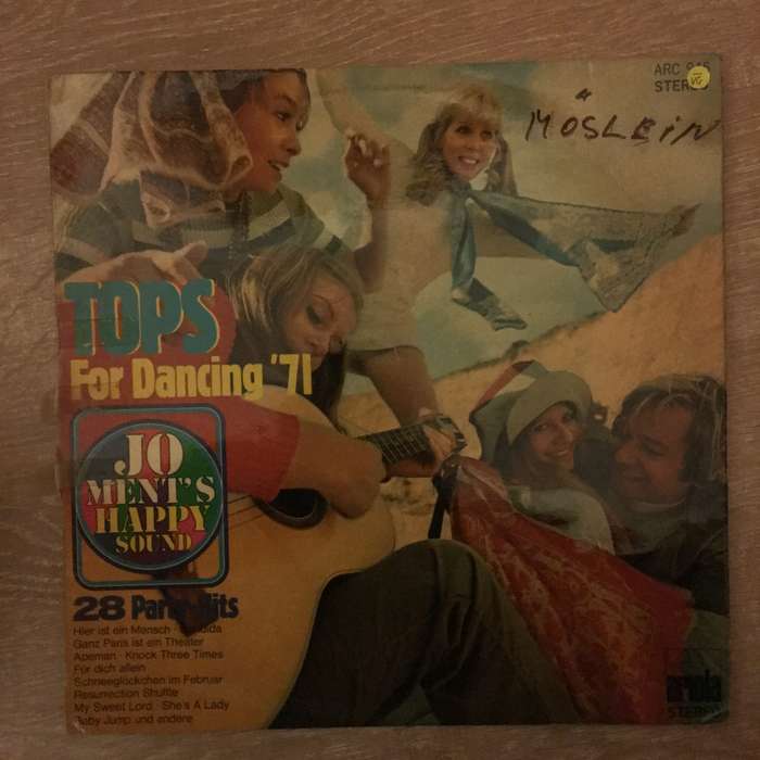 Jo Ment's Happy Sound  Tops For Dancing '71 - Vinyl LP Record - Opened  - Very-Good- Qualit...