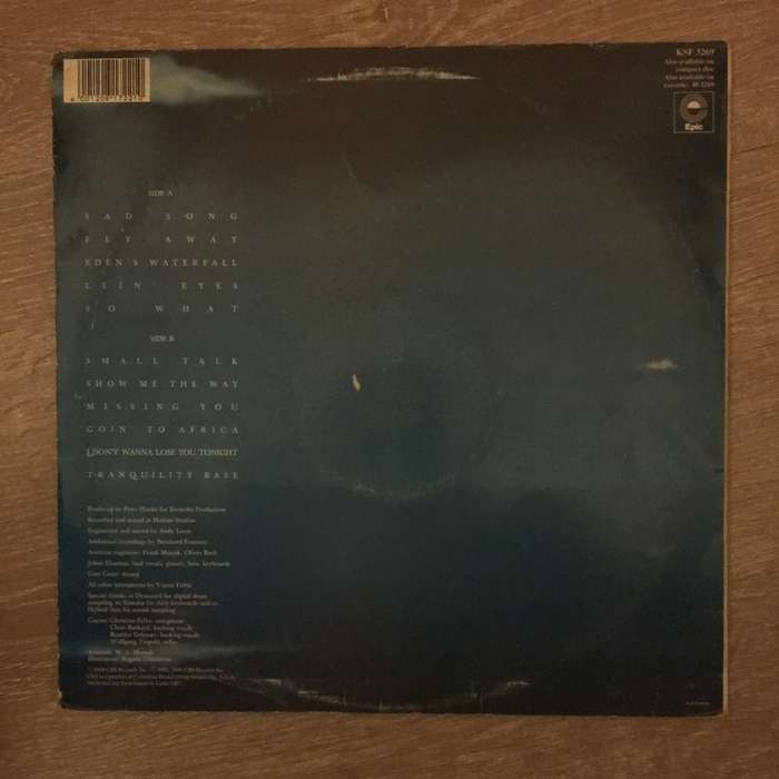Vision Fields  Vision Fields - Vinyl LP Record - Opened  - Very-Good+ Quality (VG+)