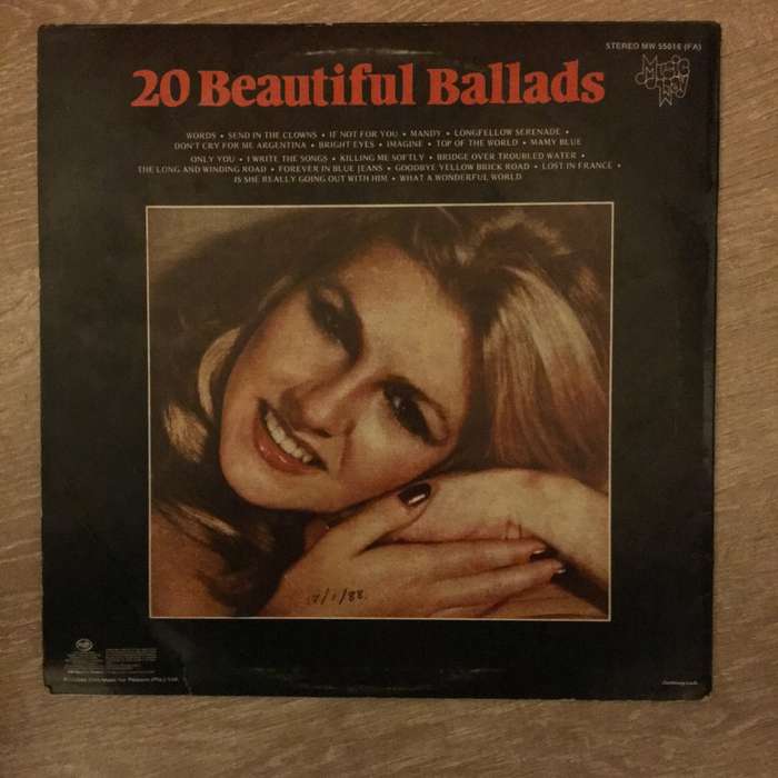 Various - Beautiful Ballads - Vinyl LP Record - Opened  - Very-Good Quality (VG)