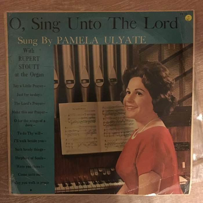 Pamela Ulyate - O'Sing - Autographed cover and record - Vinyl LP Record - Opened  - Very-Good- Qu...