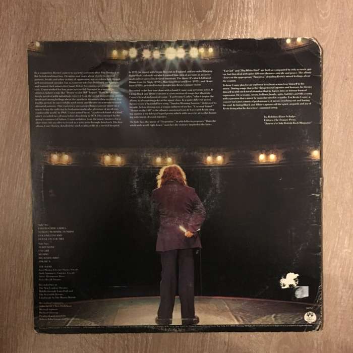 Kevin Coyne - In Living Black & White - Vinyl LP Record - Opened  - Very-Good+ Quality (VG+) - Vinyl