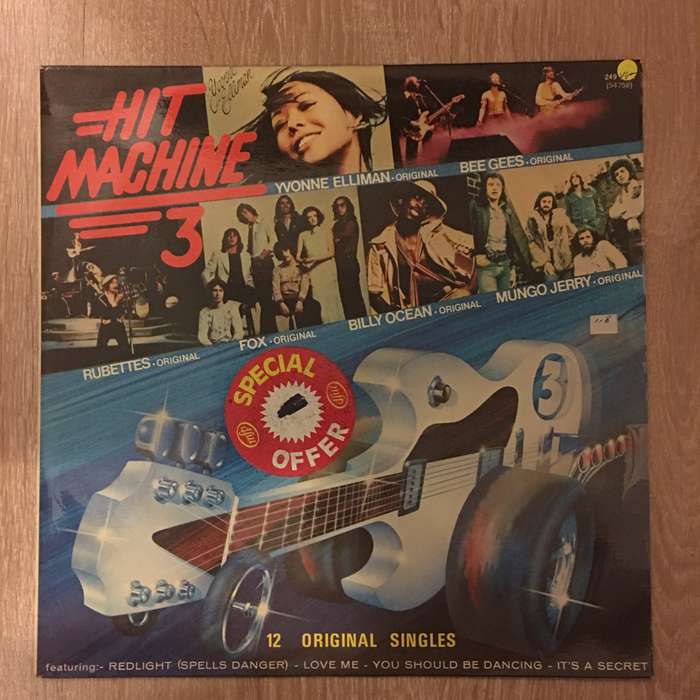 Hit Machine 3 - 12 Original Singles - Vinyl LP Record - Opened  - Very-Good- Quality (VG-)