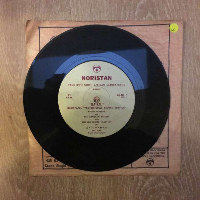 Paddy O'Byrne and the Noristan Singers - 7" Vinyl LP Record - Opened  - Very-Good Quality (VG)