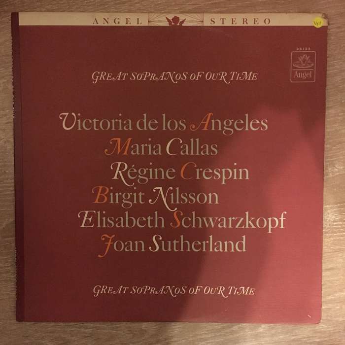 Various  Great Sopranos Of Our Time - Vinyl LP Record - Opened  - Very-Good+ Quality (VG+)