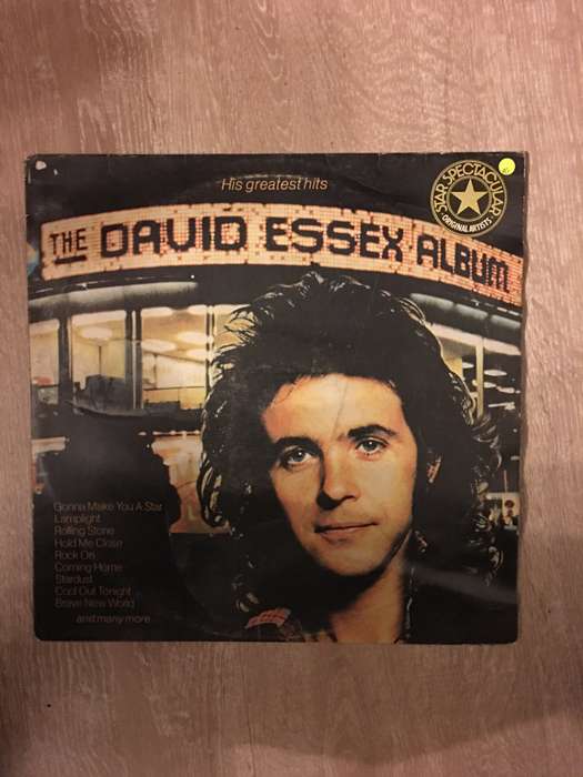 The David Essex Album - Greatest Hits - Vinyl LP Record - Opened  - Very-Good Quality (VG)