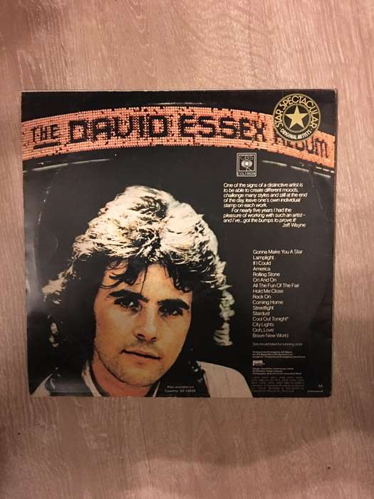 The David Essex Album - Greatest Hits - Vinyl LP Record - Opened  - Very-Good Quality (VG)