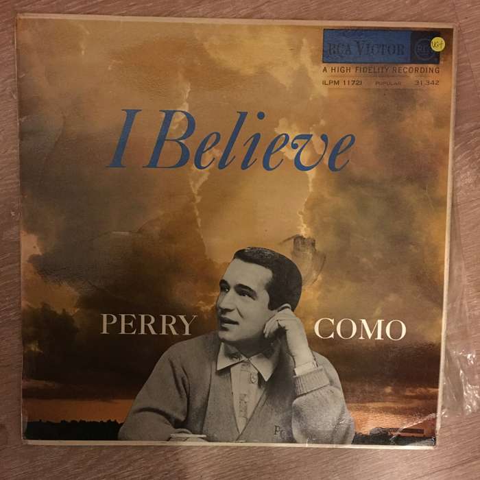 Perry Como - I Believe - Vinyl LP Record - Opened  - Very-Good+ Quality (VG+)