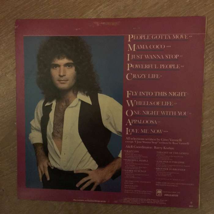 Gino Vannellie - The Best Of... - Vinyl LP Record - Very-Good+ Quality (VG+)