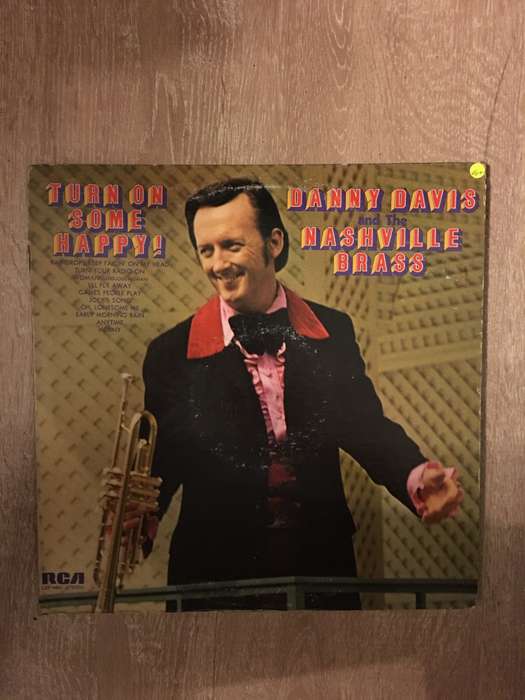Danny Davis and The Nashville Brass - Turn on Some Happy - Vinyl LP Record  - Opened  - Very-Good...