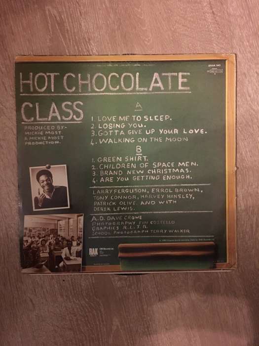 Hot Chocolate - Class - Vinyl LP Record - Opened  - Very-Good Quality (VG)