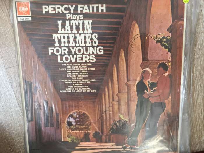 Percy Faith  Percy Faith Plays Latin Themes For Young Lovers  - Vinyl LP Record - Opened  -...