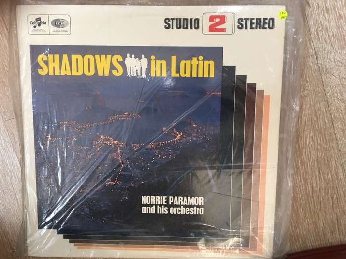 Norrie Paramor & His Orchestra  Shadows In Latin  - Vinyl LP Record - Very-Good+ Quality (VG+)