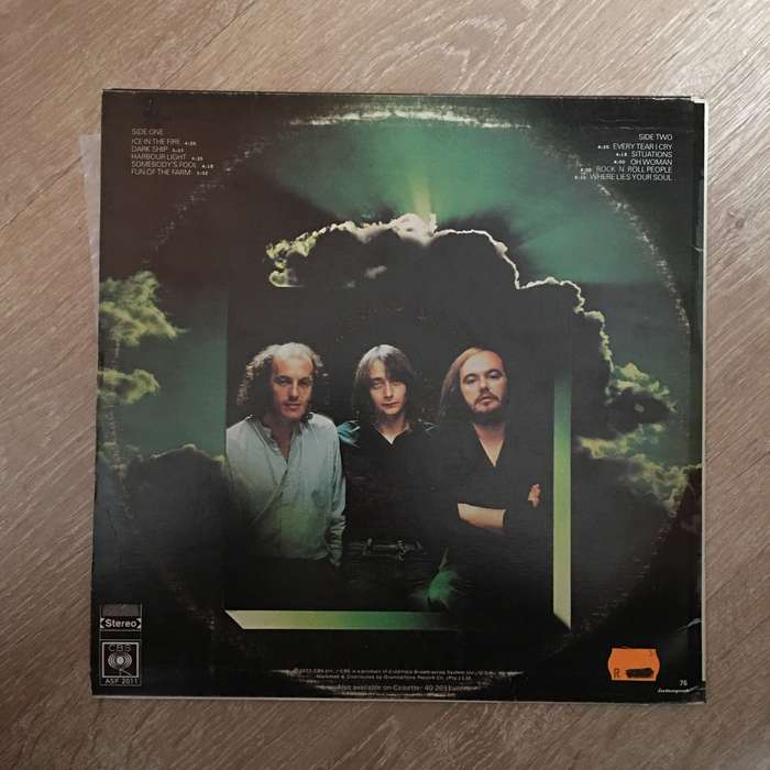 Sutherland Brothers & Quiver  Down To Earth - Vinyl LP Record  - Very-Good+ Quality (VG+)