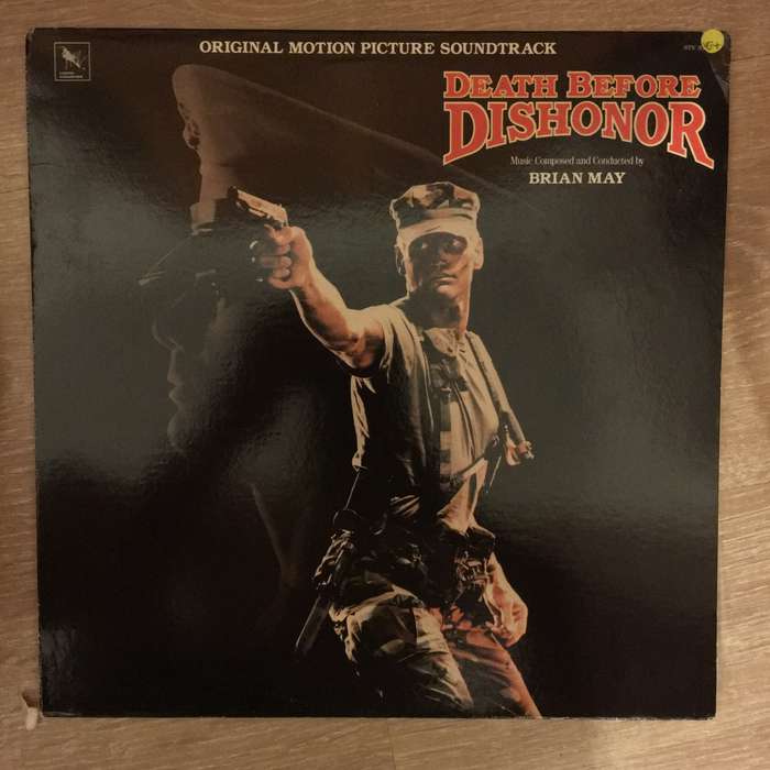 Brian May  Death Before Dishonor (Original Motion Picture Soundtrack)- Vinyl  Record - Opened ...