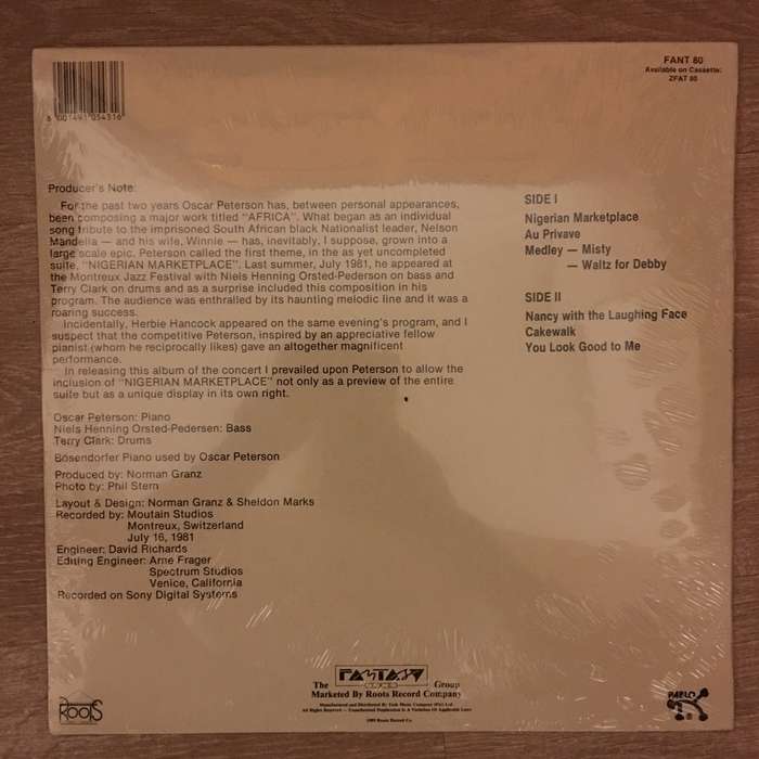 Oscar Peterson Trio - Nigerian Marketplace -  Recorded live 1981 at The Montreux Jazz Festival - ...