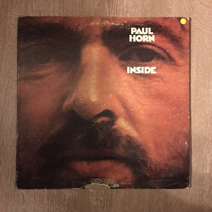 Paul Horn - Inside -  Vinyl LP Record  - Opened  - Very-Good+ Quality (VG+)